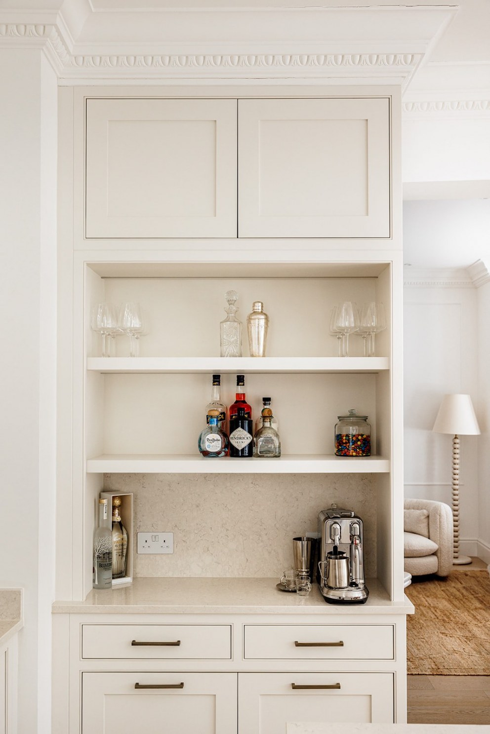 Earl's Court Apartment Renovation | Pantry | Interior Designers